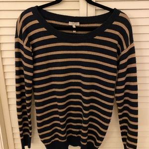 Joie Cashmere Striped Sweater